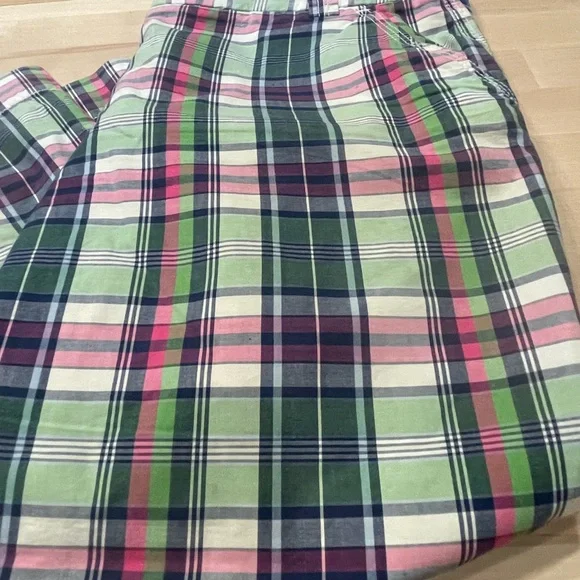 J Crew Plaid Pants - Green, Pink, and Blue - Picture 5 of 7